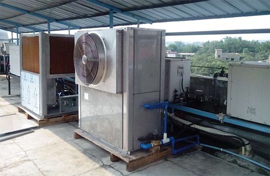 奧克斯風冷式中央空調(diào)制熱工作原理分析